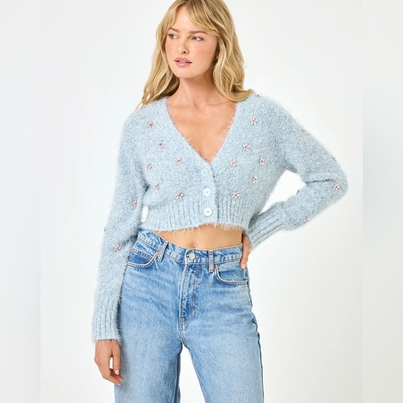 L* Space Crystal Cardigan - Picture 6 of 7